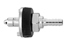 M N2O Ohmeda Quick Connect  to 1/4" Barb Medical Gas Fitting, Medical Gas Adapter, ohmeda quick connect, ohio quick connect, N2O, Nitrous Oxide, quick connect, quick-connect, diamond quick connect, ohmeda male to hose barb